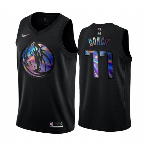 NBA Dallas Mavericks Trikot Luka Doncic 77 Iridescent HWC Collection Swingman - Herren NBA Dallas Mavericks Trikot Luka Doncic 77 Iridescent HWC Collection Swingman - Herren